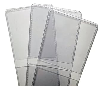 Amazon.co.jp: 25個パック ダブルポケット 2.5 x 2.5 非可塑化